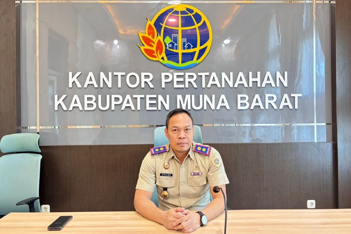 Pertanahan Muna Barat imbau warga patok batas tanah untuk cegah sengketa