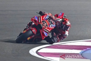 Bagnaia rebut pole position MotoGP Jepang 2025 dengan rekor baru di Motegi