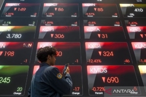 IHSG Senin pagi dibuka menguat 48,73 poin