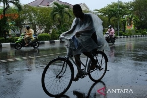 BMKG: Mayoritas daerah diguyur hujan pada Rabu